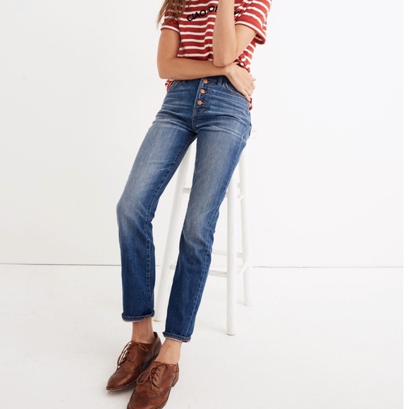 Madewell The Perfect Vintage Jean: Comfort Stretch Edition Glenmoor Wash Size 28 - Picture 1 of 9